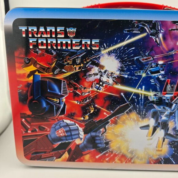 Funko Pop GI Joe vs Transformers American Heroes Collectible Metal Tin Lunch Box - Picture 2 of 10